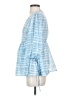 Future Collective Blue 3/4 Sleeve Blouse Size XS - photo 5