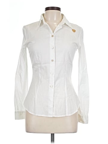 Moschino Jeans Long Sleeve Button-Down Shirt (view 1)