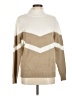Angashion Chevron-herringbone Tan Pullover Sweater Size M - photo 1