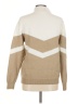 Angashion Chevron-herringbone Tan Pullover Sweater Size M - photo 2