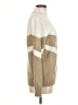 Angashion Chevron-herringbone Tan Pullover Sweater Size M - photo 4