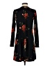 Veronica M. Floral Black Casual Dress Size S - photo 2
