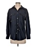 Zara Blue Long Sleeve Button-Down Shirt Size XS - photo 1