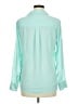 Express 100% Polyester Teal Long Sleeve Blouse Size M - photo 2