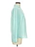 Express 100% Polyester Teal Long Sleeve Blouse Size M - photo 4