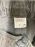 Zara Solid Green Khaki Shorts Size 10 - photo 3