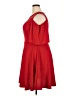 Symphony Solid Red Cocktail Dress Size 2X - photo 5