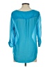 Express Teal 3/4 Sleeve Blouse Size S - photo 2