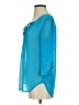 Express Teal 3/4 Sleeve Blouse Size S - photo 5