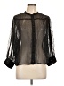 OC by OC Black 3/4 Sleeve Blouse Size L - photo 1
