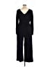 Arula Solid Black Jumpsuit Size XL - photo 2