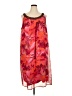 Catherines 100% Polyester Tropical Red Cocktail Dress Size 2X - photo 1