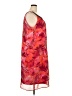 Catherines 100% Polyester Tropical Red Cocktail Dress Size 2X - photo 4