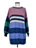 Urban Outfitters Color Block Blue Pullover Sweater Size S - photo 1