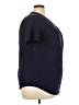 Just My Size Black Short Sleeve Blouse Size 3X 22/24 - photo 4