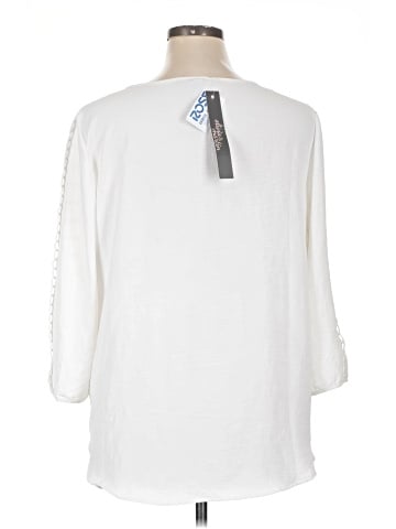 Olivia & Martin 3/4 Sleeve Blouse (view 2)