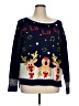 It's Our Time 100% Acrylic Blue Pullover Sweater Size 1X - photo 1