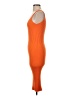 Unbranded 100% Polyester Color Block Orange Cocktail Dress Size S - photo 5