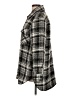 Ann Taylor LOFT Plaid Gray Coat Size L - photo 5