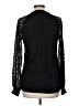MIHOLL Black Long Sleeve Top Size M - photo 2