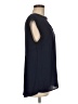 DR2 100% Polyester Black Sleeveless Blouse Size M - photo 4