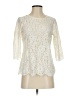 The Limited Ivory 3/4 Sleeve Top Size XS - photo 1