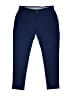 Under Armour 100% Polyester Solid Blue Active Pants Size 8 - photo 1