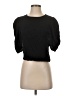 Zara Black 3/4 Sleeve Top Size S - photo 1