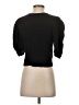 Zara Black 3/4 Sleeve Top Size S - photo 2