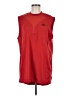 Adidas 100% Polyester Red Sleeveless T-Shirt Size M - photo 1