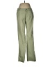 Assorted Brands Solid Green Casual Pants Size 6 - photo 1