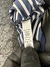 Soprano 100% Polyester Stripes Blue Casual Dress Size XS - photo 8