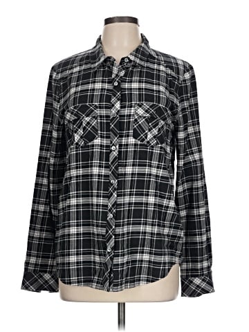 Soft Joie Long Sleeve Button-Down Shirt (view 1)