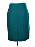 J.Crew 100% Polyester Solid Teal Formal Skirt Size 4 - photo 1