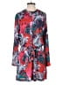 Jennifer Lopez 100% Polyester Tropical Red Romper Size 8 - photo 1