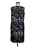 Halogen 100% Polyester Print Blue Casual Dress Size M - photo 1