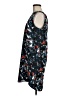 Halogen 100% Polyester Print Blue Casual Dress Size M - photo 5