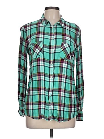 Merona Long Sleeve Button-Down Shirt (view 1)