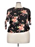 Papermoon 100% Polyester Black 3/4 Sleeve Blouse Size XXL - photo 1
