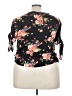 Papermoon 100% Polyester Black 3/4 Sleeve Blouse Size XXL - photo 2