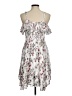 Torrid 100% Polyester Floral White Casual Dress Size Med Plus (00) - photo 2
