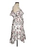 Torrid 100% Polyester Floral White Casual Dress Size Med Plus (00) - photo 4