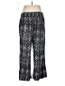 Faded Glory Print Silver Casual Pants Size L - photo 2