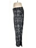 Faded Glory Print Silver Casual Pants Size L - photo 5