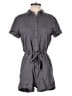 Cloth & Stone 100% Tencel Lyocell Solid Gray Romper Size S - photo 1