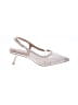 Assorted Brands Silver White Heels Size EU 38 - photo 1