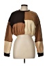 Shein Color Block Brown Pullover Sweater Size L - photo 1