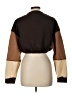 Shein Color Block Brown Pullover Sweater Size L - photo 2