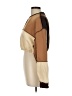Shein Color Block Brown Pullover Sweater Size L - photo 5