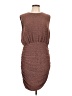 Lavender Brown Brown Cocktail Dress Size L - photo 1